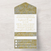 Mariage Tous N Une Invitation Silver Linling (À l'intérieur)