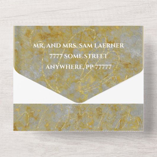 Mariage Tous N Une Invitation Silver Linling (Verso)