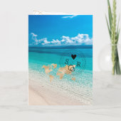 Mariage Tropical Destination Passport Carte Mondia (Dos)