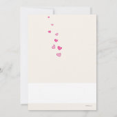 Mariage Turquoise de Brunch Invitation (Dos)