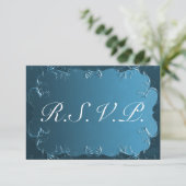 Mariage Turquoise élégant RSVP (Debout devant)