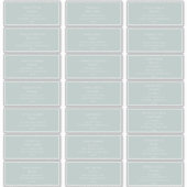 Mariage turquoise Étiquettes de adresse invités (Devant)