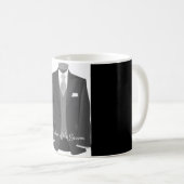 Mariage Tuxedo Père du cadeau Groom Mug (Devant droit)