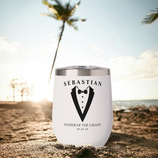 Mariage Tuxedo Père personnalisé de la chambre