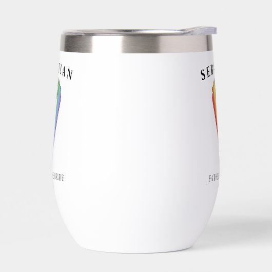 Mariage Tuxedo Père personnalisé de la mariée (Gauche)