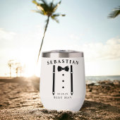 Mariage Tuxedo Suspendants Bow Cravate Best Man