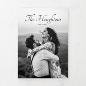 Mariage unique Enregistrer la date Faire-part (Page de couverture)