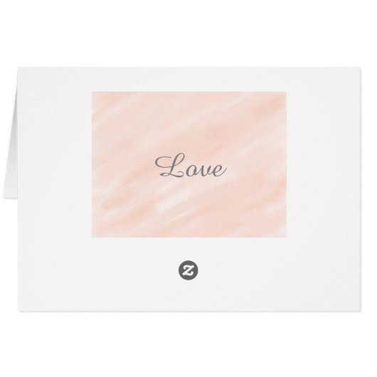 Mariage vert couleur Aquarelle (Dos Horizontal)