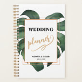 Mariage vert feuille Monstera (Devant)