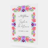 Mariage Vibrant Floral Fiesta Mexicain (Angle)