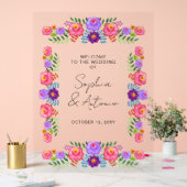 Mariage Vibrant Floral Fiesta Mexicain (Mariage)