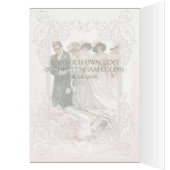 Mariage victorien - Carte pour notes (Intérieur (Gauche))