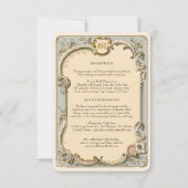 Mariage victorien Détails Carte de boîtier (Devant)