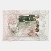 Mariage victorien - Serviette de cuisine (Horizontal)
