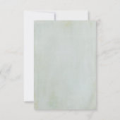 Mariage vintage de machine à écrire RSVP (Dos)