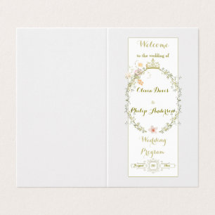 Mariage Vintage Floral Ornament Classic
