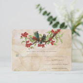 Mariage vintage Inséparables Tea Stain RSVP (Debout devant)