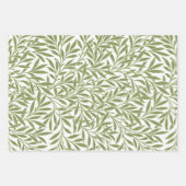 Mariage Vintage, motif feuilles de saule victorien (Devant 2)
