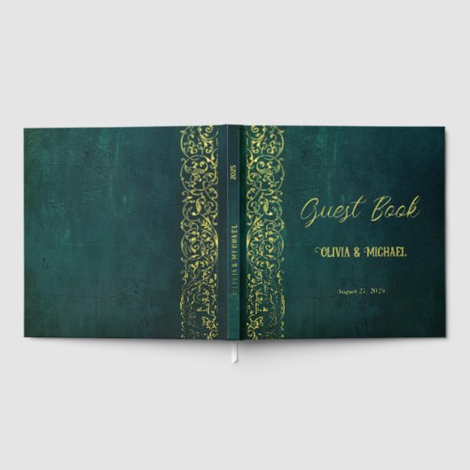 Mariage vintage vert foncé (Complet)