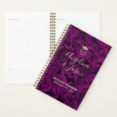 Mariage Violet Luxe (Devant avec enveloppe)