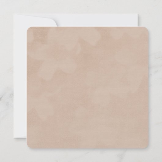 Mariage Vow Renewal invitation de style ancien  (Dos)