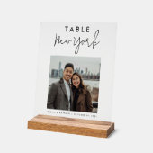 Mariage Voyage Destination Photo personnalisée (Angle)