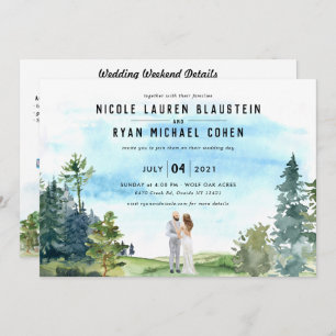 Mariage Week-end Itinéraire & Invitation