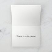 Mariage White Silver Merci Cartes (Intérieur)