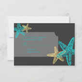 Mariages de PixDezines rsvp Starfish/Plage (Dos)