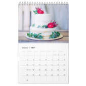 Mariages gâteaux et pâtisseries 2025 Calendrier d' (Jan 2027)