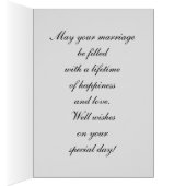 Mariages Wis beau pont noir et blanc lac (Intérieur (Droit))