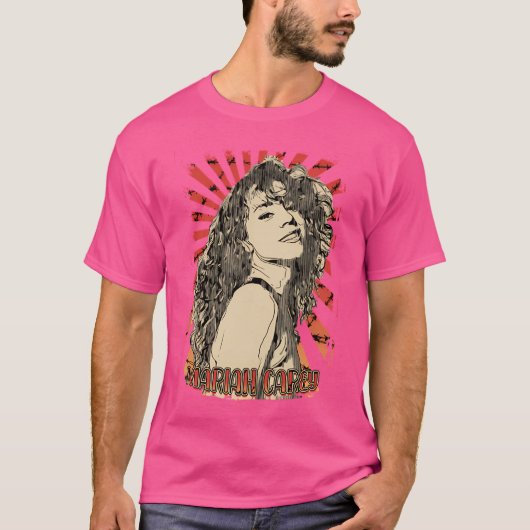 Mariah Carey 90S  Retro T-shirt (Voorkant)