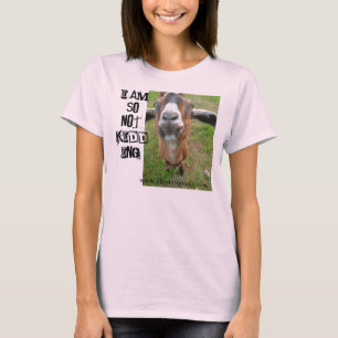 Mariah the Goat - Ik maak geen grapje over organis T-shirt