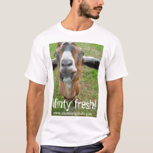 Mariah the Goat - Minty Fresh T-shirt (Voorkant)