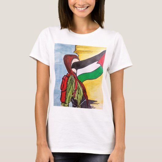 Mariam Afifi Palestine T-shirt (Voorkant)