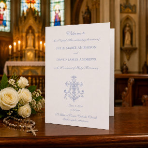 Marian Blue Cross Katholiek Huwelijksprogramma