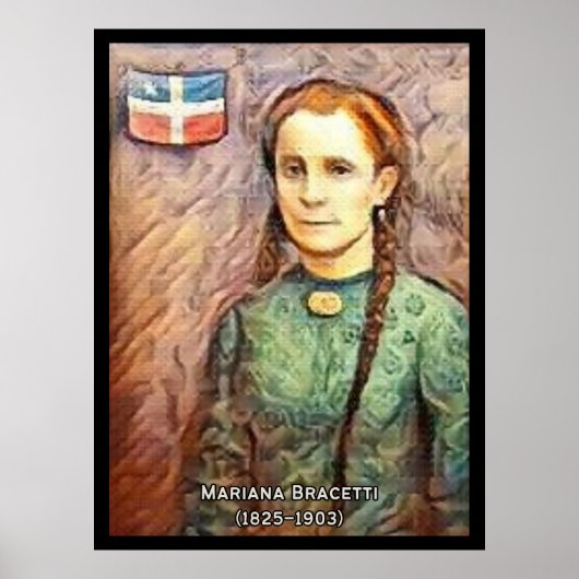 Mariana Bracetti Poster (Voorkant)