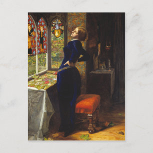 Mariana - John Everett Millais Briefkaart