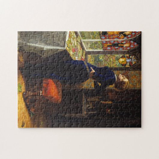 Mariana - John Everett Millais Legpuzzel (Horizontaal)