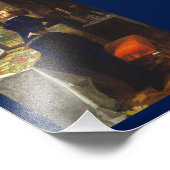 Mariana op het raam foto afdruk (Hoek)