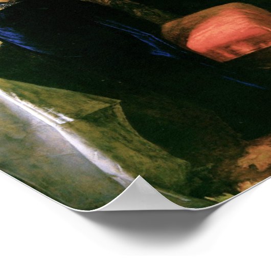 Mariana op het raam poster (Hoek)