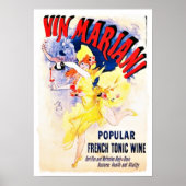 "Mariani Wine"  Franse Art-deco Ad. Poster (Voorkant)