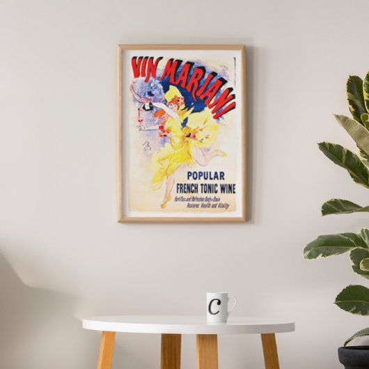 "Mariani Wine"  Franse Art-deco Ad. Poster