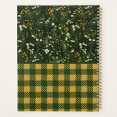 Marianne Dark Daisy Plaid Floral (Dos)