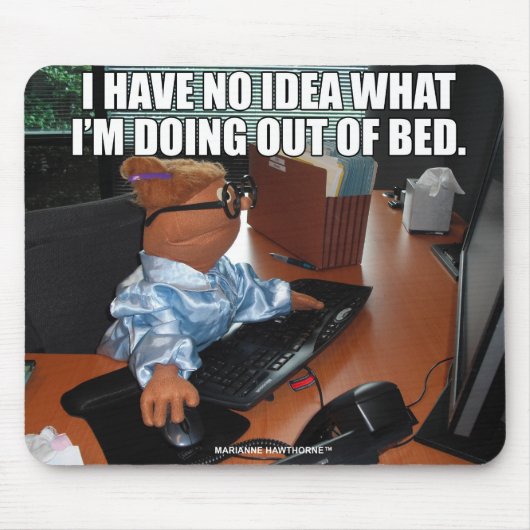 Marianne Hawthorne in de Kantoor Muismat (Voorkant)