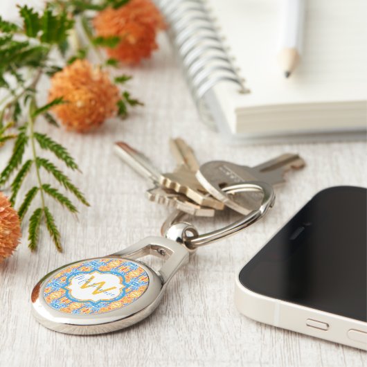 Marianne Mosaic Key Chain Sleutelhanger (Zijkant)