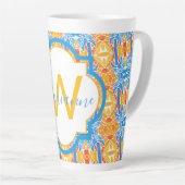 Marianne Mosaic Latte Mug (Angle droit)