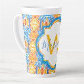 Marianne Mosaic Latte Mug (Angle gauche)