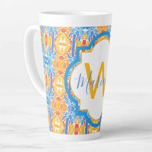 Marianne Mosaic Latte Mug Latte Mok (Linkerhoek)