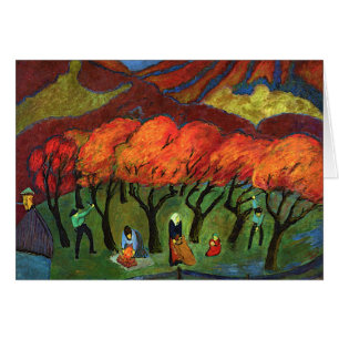 Marianne von Werefkin - Fruit Harvest in Mountain